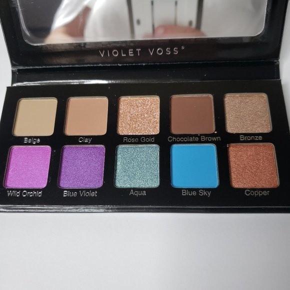 Violet Voss Eyeshadow Powder Shimmer Brown Purple Blue NEW Blendable - Picture 1 of 11